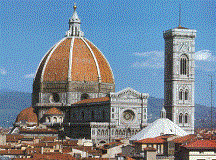 De wereldberoemde Duomo, de roodbruine koepel van de Santa Maria del Fiore, is het symbool van deze unieke stad geworden.